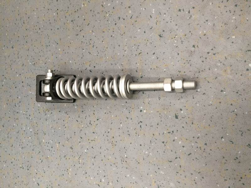 Spring adjustment rod assembly; rod containing; spring; support-2