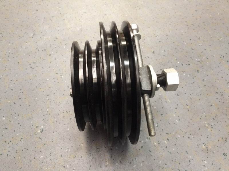 Air conditioner tensioner assembly-1