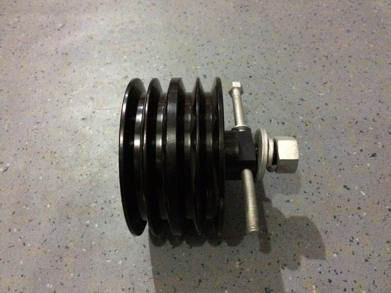 Air conditioner tensioner assembly-1