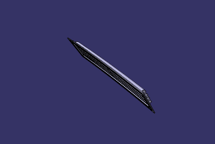 Front HVAC air intake grille, small high school first, injection molding