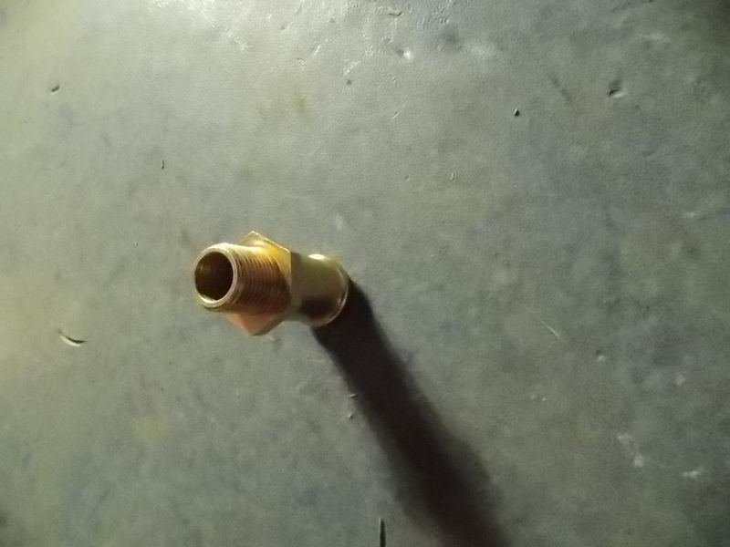 Threaded joint (external Z1/2-outer φ25, direct through L=64,35#)-1