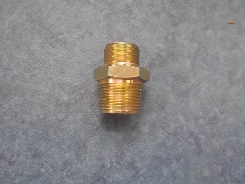 External threaded through pipe joint (one end Z3/4