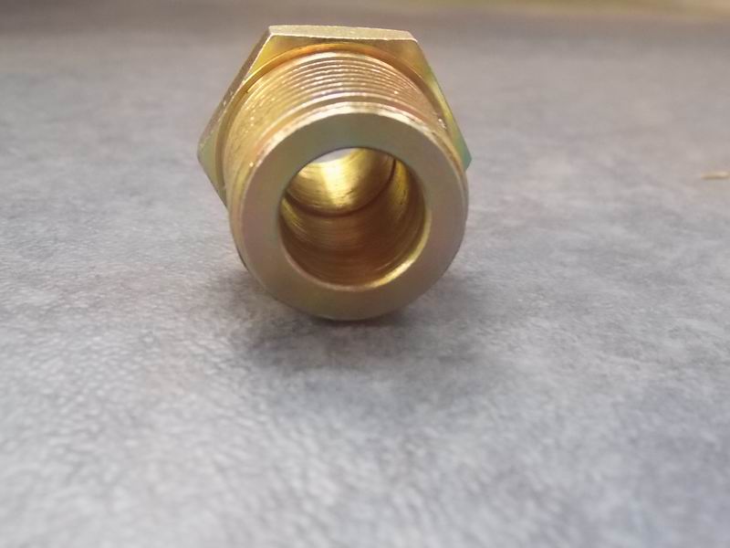External threaded through pipe joint (one end Z3/4