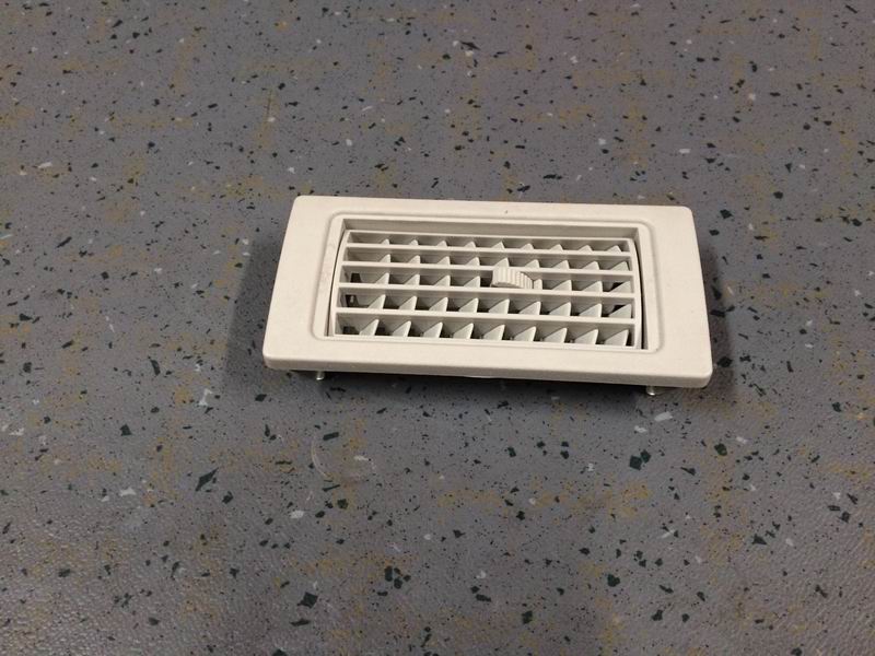 Spring-type single-eye air outlet (off-white)