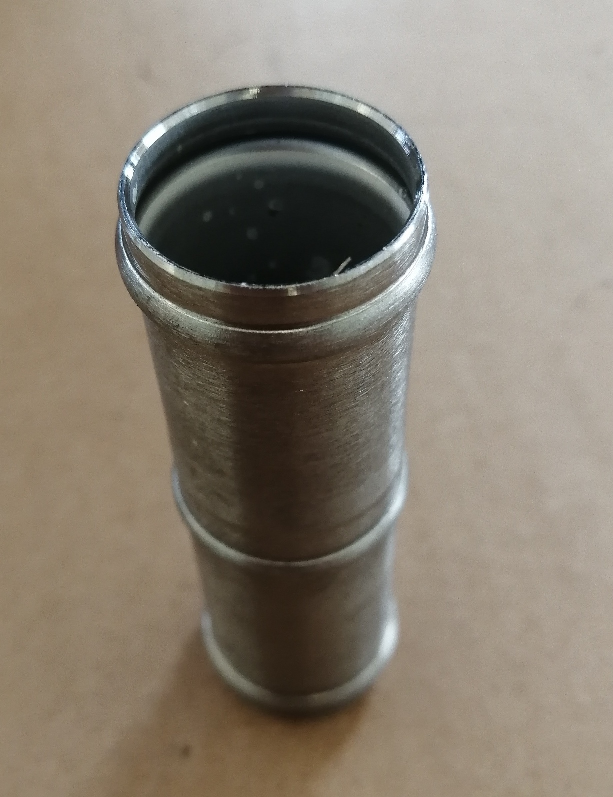 Direct stainless steel joint (φ25, φ25, L=85)-1
