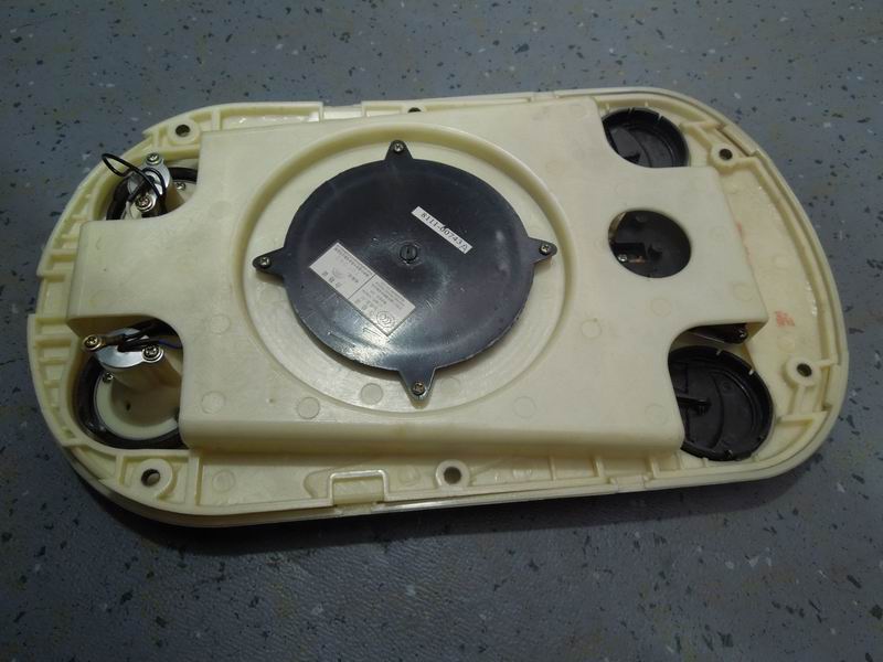 FY6120异形双眼双灯出风口总成银灰