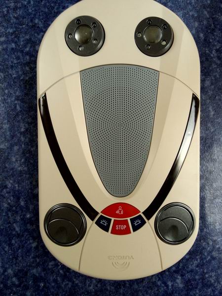 FY6120 Special-shaped double-eye double-light air outlet beige 6118H