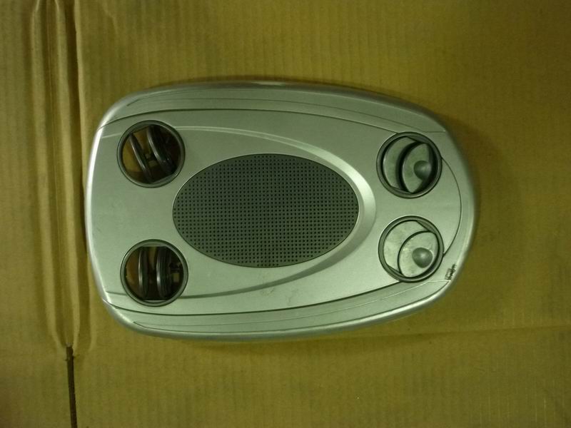 WG318 Special four-eye air outlet Silver gray ZK6117H2-1