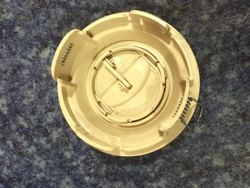 FY80 round single-eye air outlet beige, color-size flip type-1