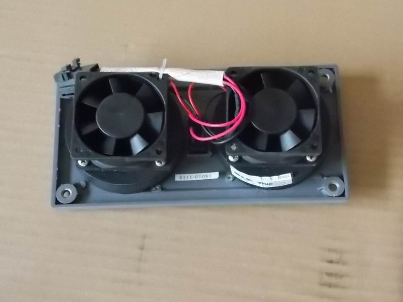 FY200C square double-eye air outlet (dark gray)