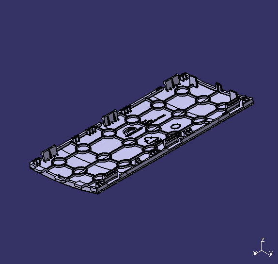 Air outlet transition board, HP01, 170 long