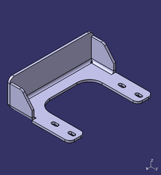 Other parts of the air conditioning system, muffler bracket