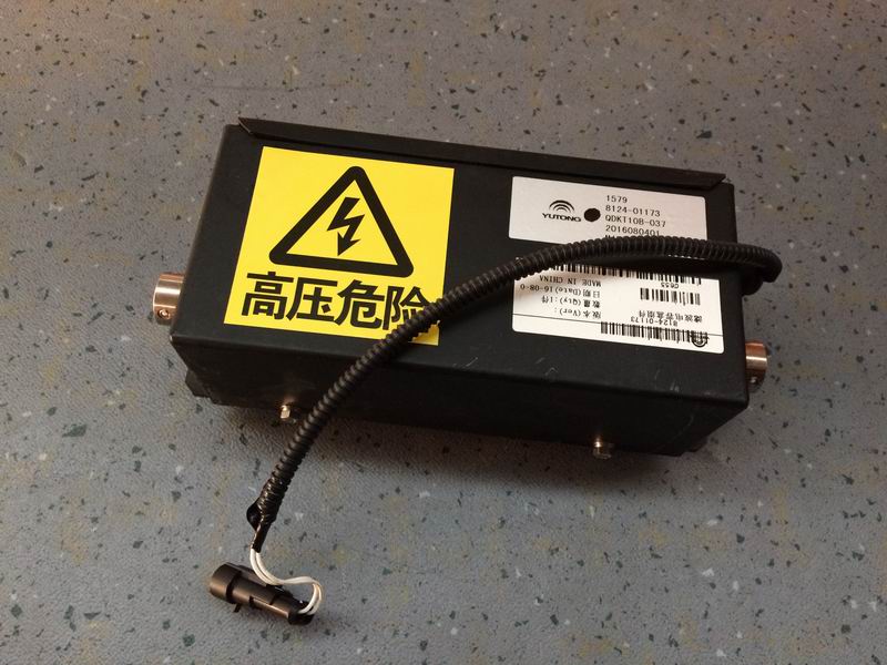 Filter capacitor box assembly