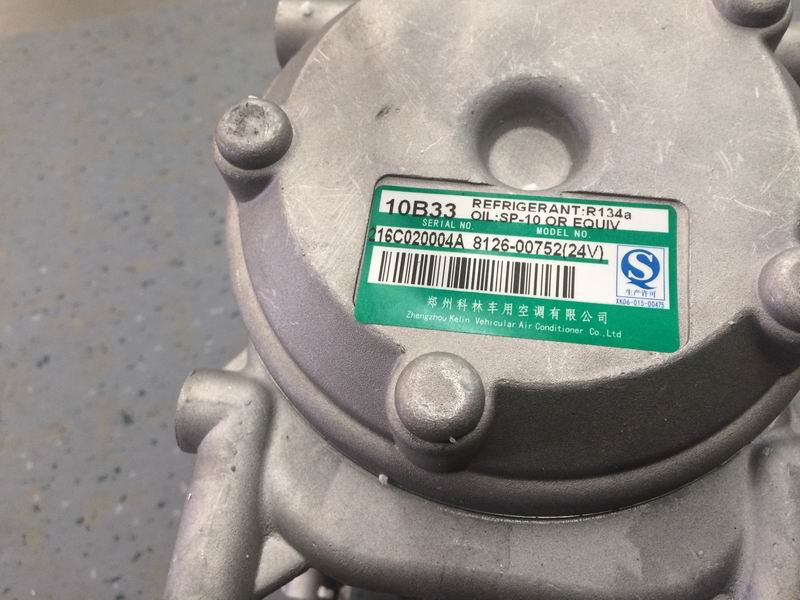 Air conditioning compressor, SE10B33, 2B, 163-2