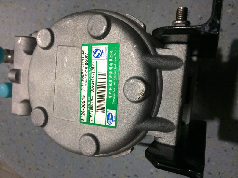 Air conditioning compressor, GY10P17, 2B, 138-1