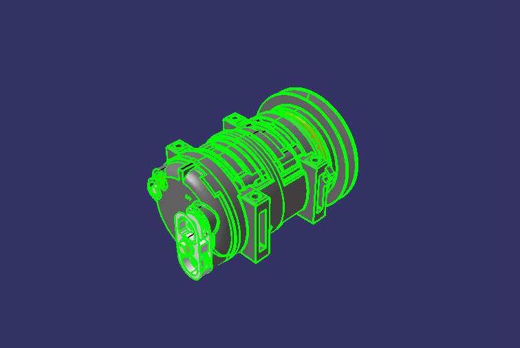 Air conditioning compressor, TM21, 1B, 150