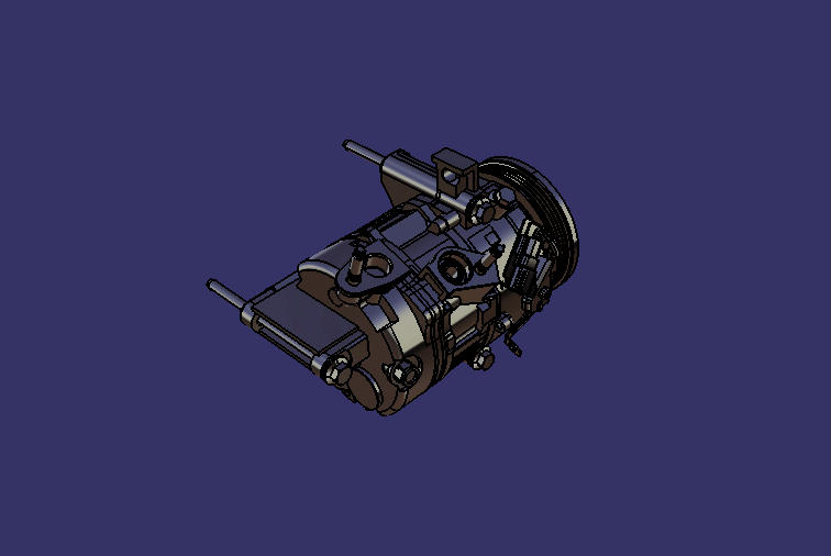 Компрессор для кондиционирования воздуха, 7SAS17C, 4PK, 110