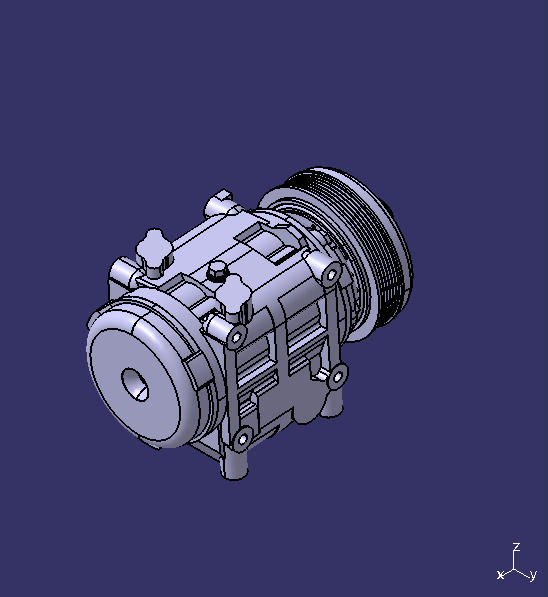 Компрессор кондиционера, ТМ 31 , 6PK , 147