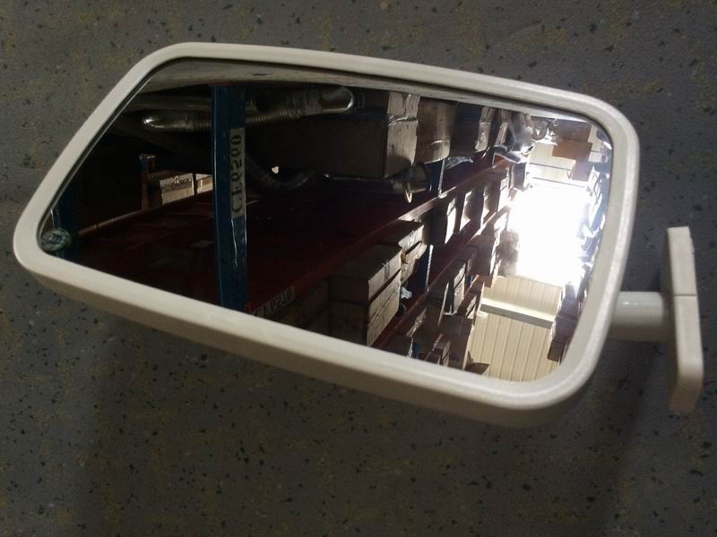 Rectangular convex off-white endoscope, 300*180, R1800, upper right