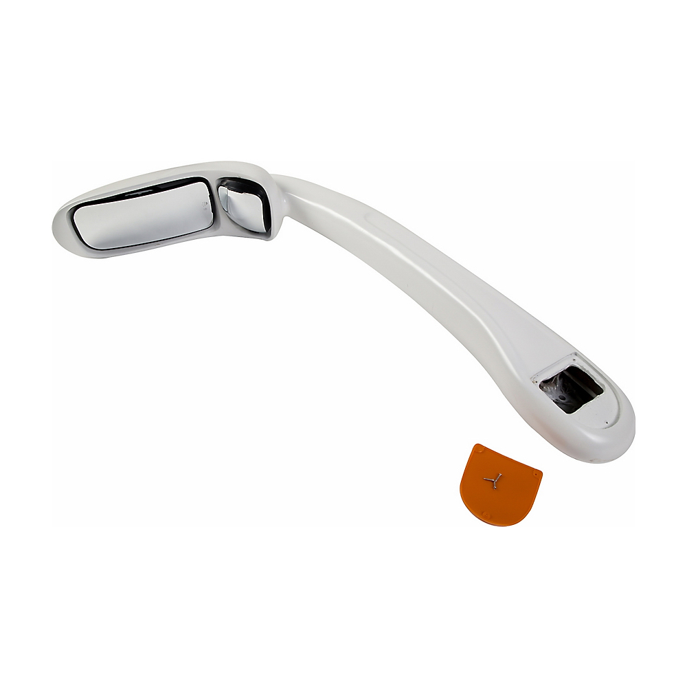 Reverse mirror assembly - left; no insert block included