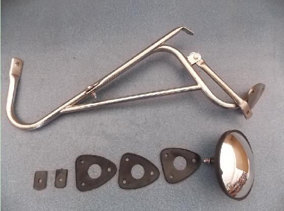 Front blind spot mirror assembly-right