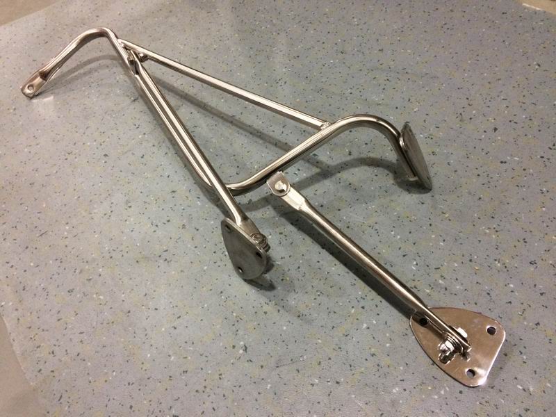 Blind mirror bracket (left)