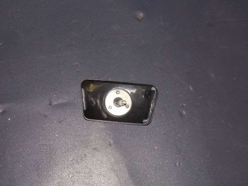 Mirror arm under-view mirror assembly