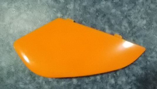 Decorative cover behind reversing mirror-right-1