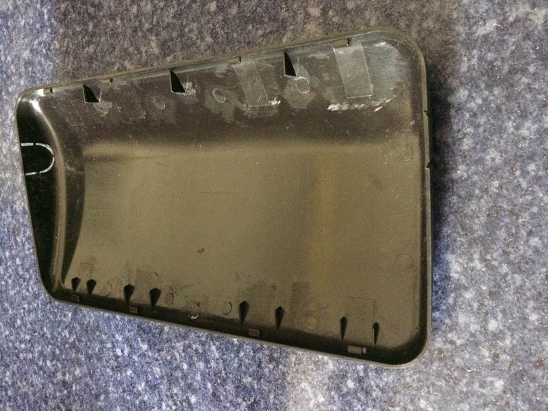 Main mirror housing rear cover