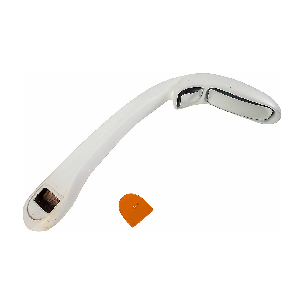 Reverse mirror assembly - right; old state square base; no insert block