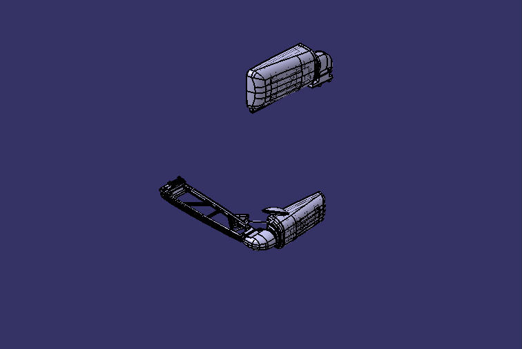 Electric left short right long pole rearview mirror (6127HS) inverted waterproof