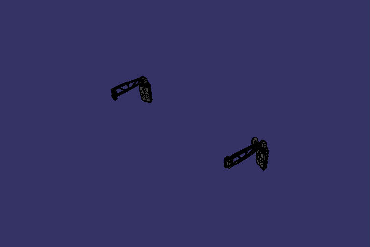 Электрическое двойное наружное зеркало заднего вида с длинным стержнем ( 6128H , левый руль, с оттайкой)