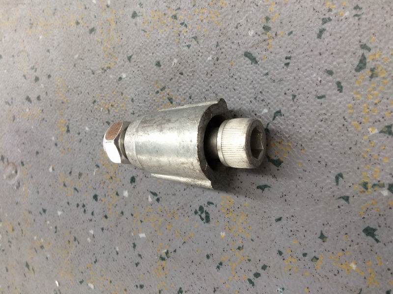 Aluminum plug head; Aman; two pieces included