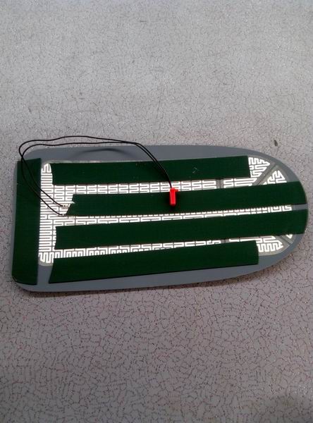 Main mirror lens and defrost assembly-right; 380*195