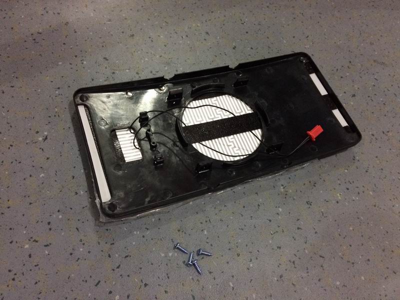 Main mirror lens defrosting pallet assembly-right; 378*183-1