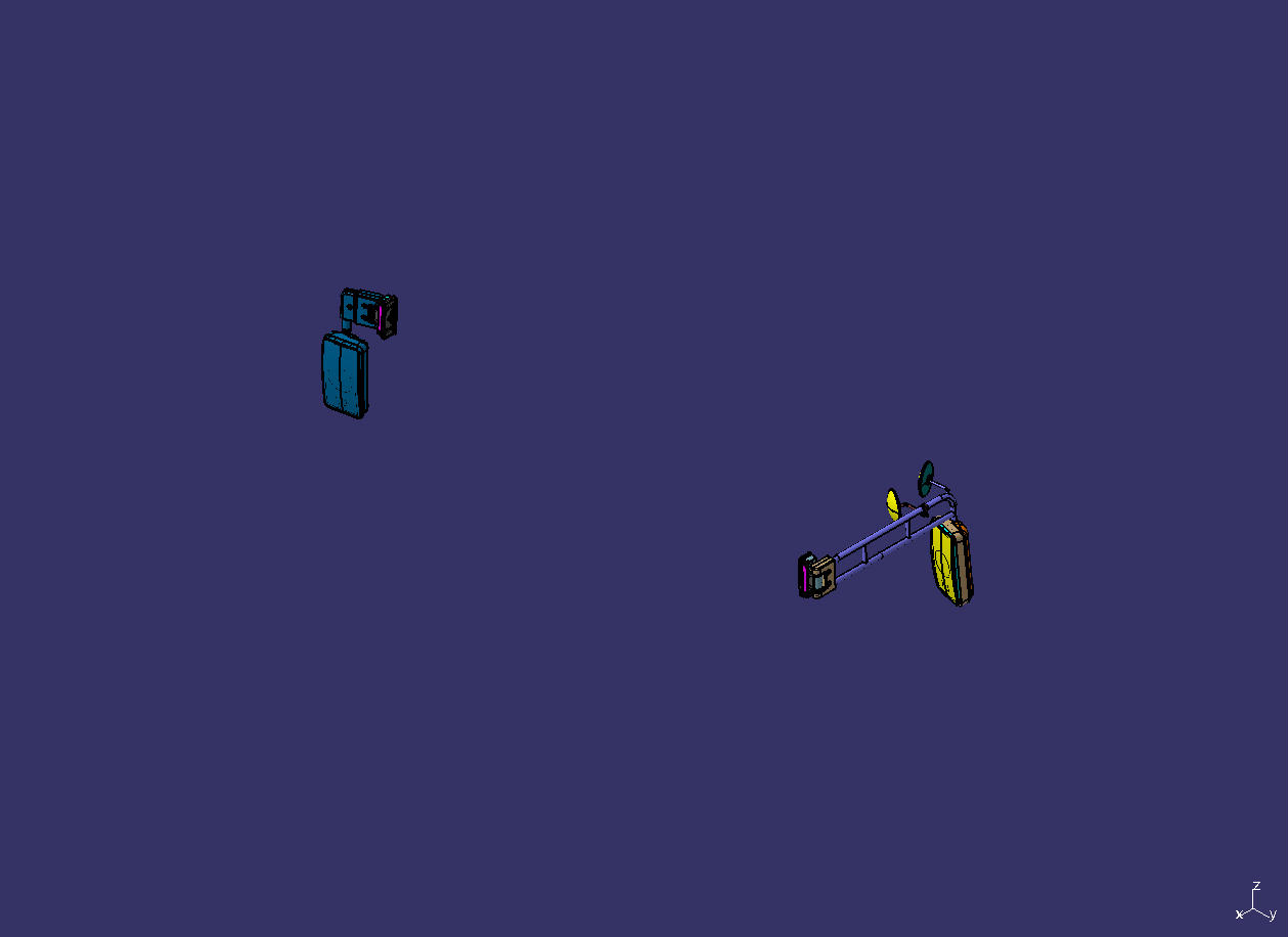 Зеркало заднего вида, длина левого руля, ударопоглощение