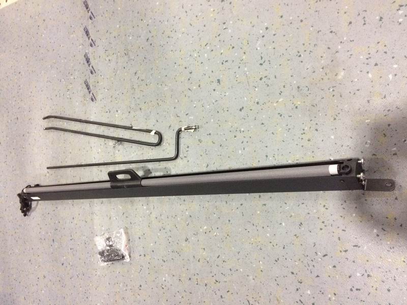 Domestic 6809DX front windshield half manual sunshade/rail type-2