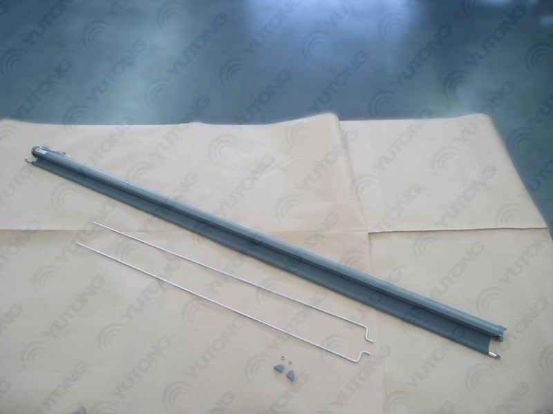 Front windshield sunshade, 6127H, full width/electric/guiding rail, overseas