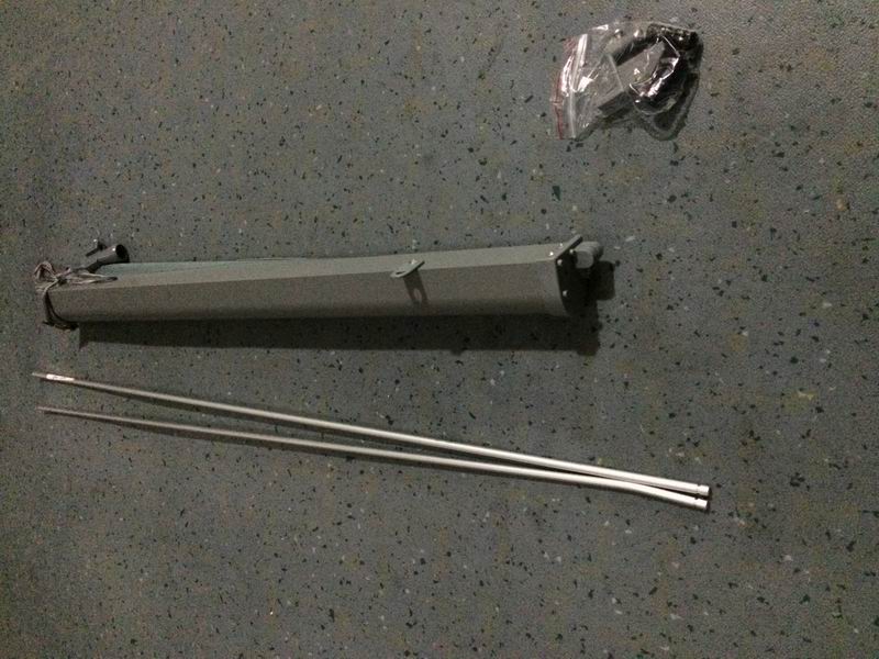 Driver window sunshade, manual/rail type, 6858, 600*780-1