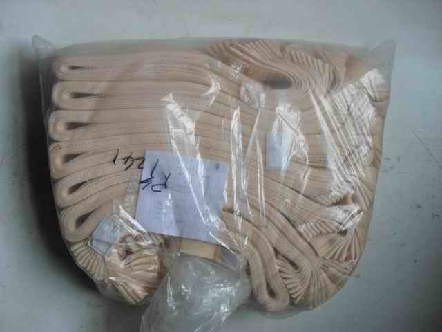 6608D beige nylon hanging strip curtain, PT12-0811