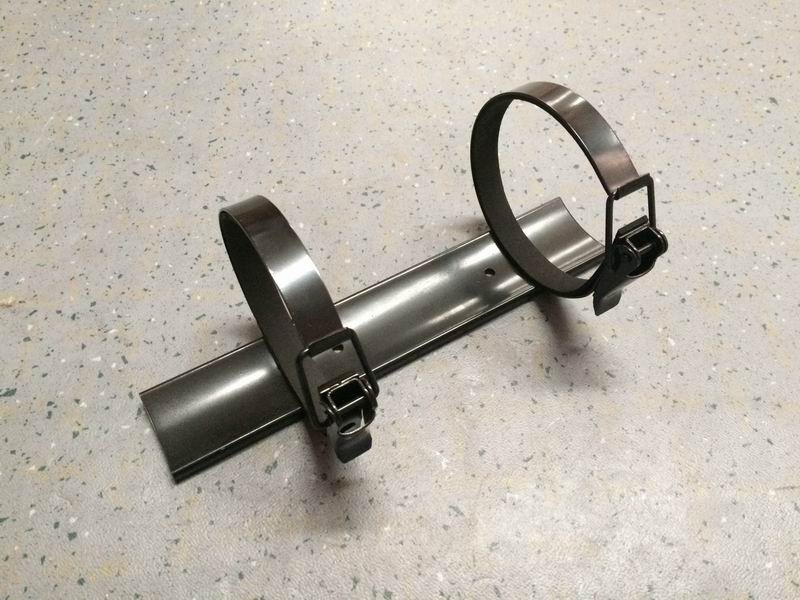 Interior bracket/fixed parts, fire extinguisher bracket 4KG steel plate flat lay