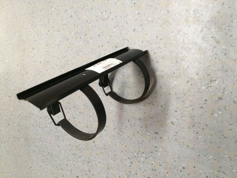 Interior bracket/fixed parts, fire extinguisher bracket 4KG steel plate flat lay-1