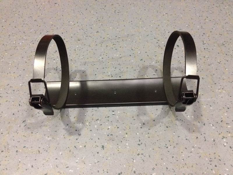 Interior bracket/fixed parts, fire extinguisher bracket 8KG steel plate flat lay