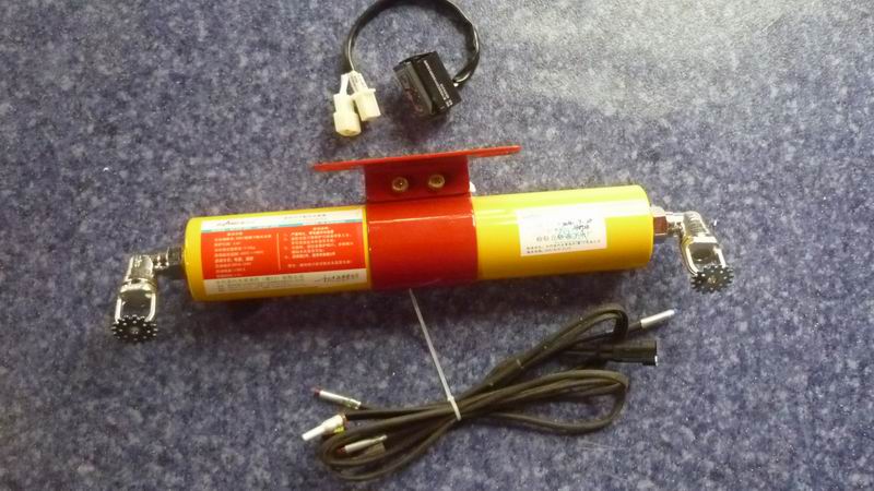 Fire extinguishing bomb, cylinder, FFX-ACD0.4-GSC, double nozzle fire extinguishing bomb-4