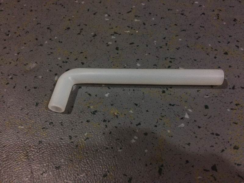 Silicone long bent pipe-1