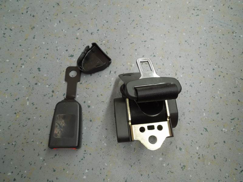 YTF 032 двухточечный вертикальный большой черный ремень безопасности в рулонах-2