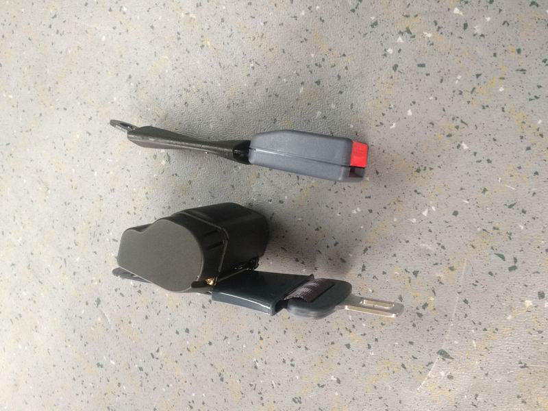 YT15A two-point small rolled gray safety belt