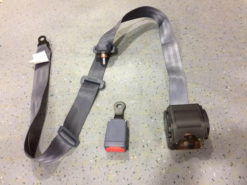 YTF032 Three-point rolling grey pulley safety belt