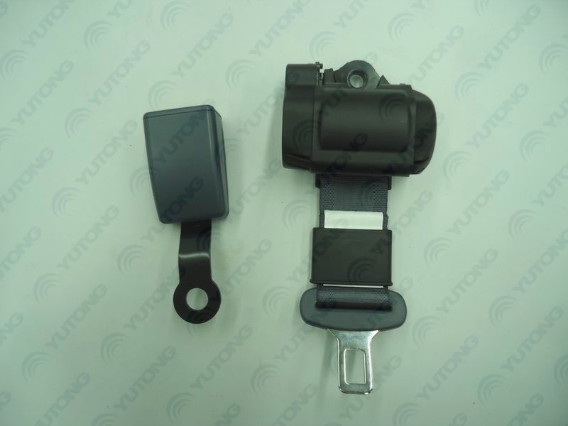 YTF032 two-point small roll-up grey safety belt-1