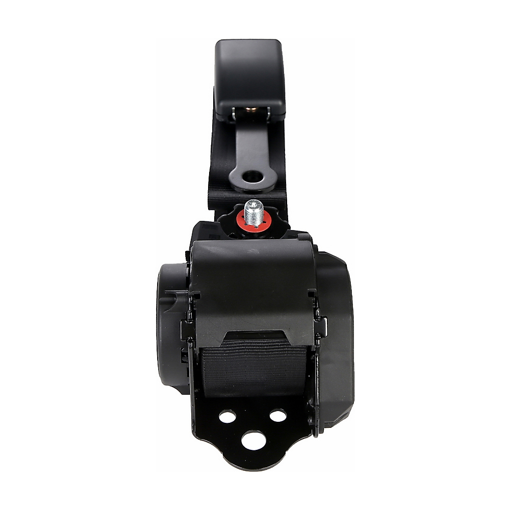 YTSQ01(D) Three-point black retractable seat belt-left rudder-1